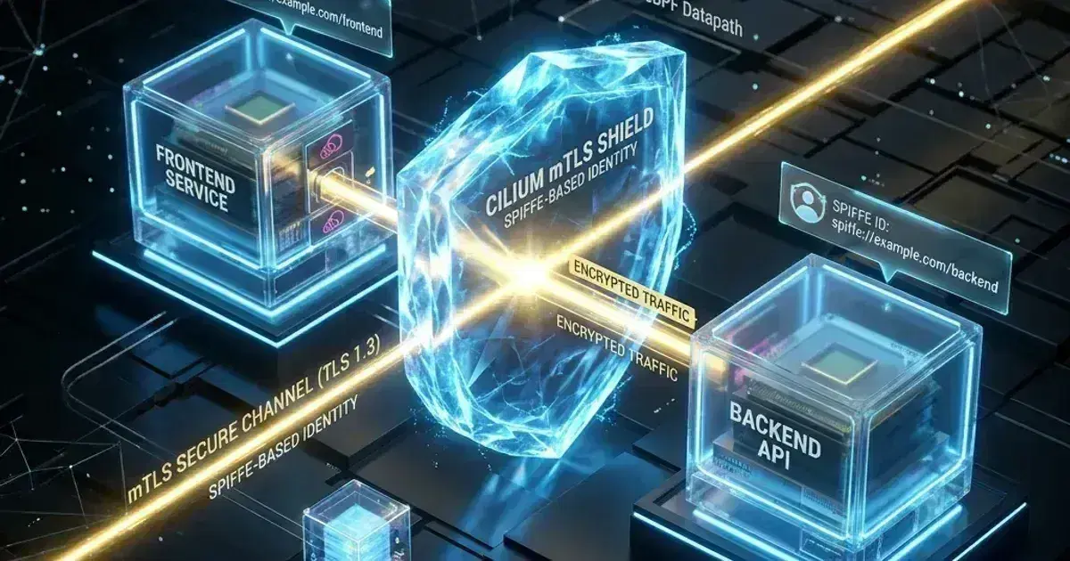 Cilium Mutual Authentication: mTLS Without a Service Mesh