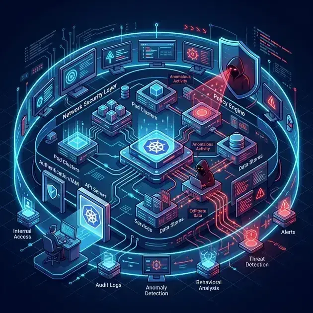 Detecting Insider Threats on Kubernetes: Audit Logs, RBAC Anomalies, and eBPF Enforcement