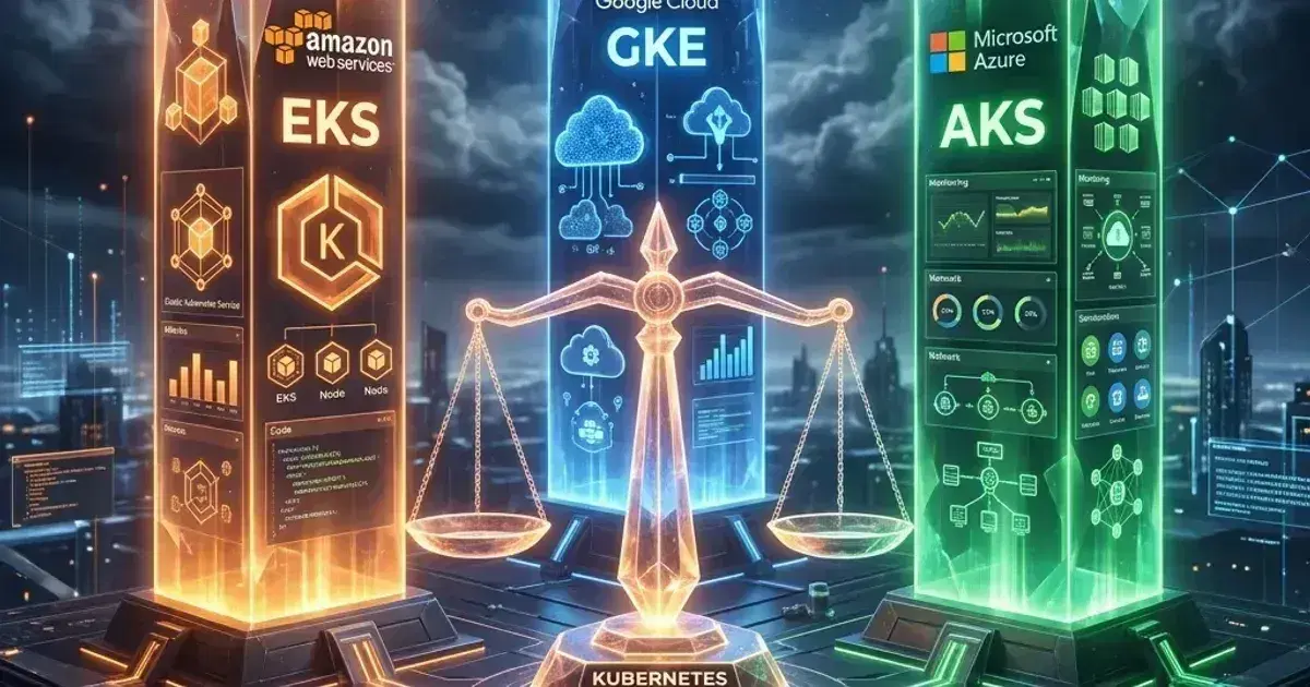 EKS vs GKE vs AKS: Choosing Your Managed Kubernetes Platform