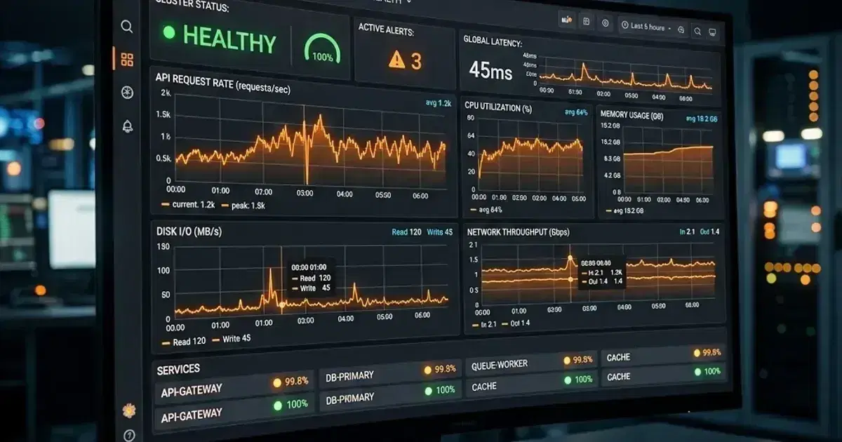 Prometheus and Grafana on Kubernetes: Production Monitoring Stack