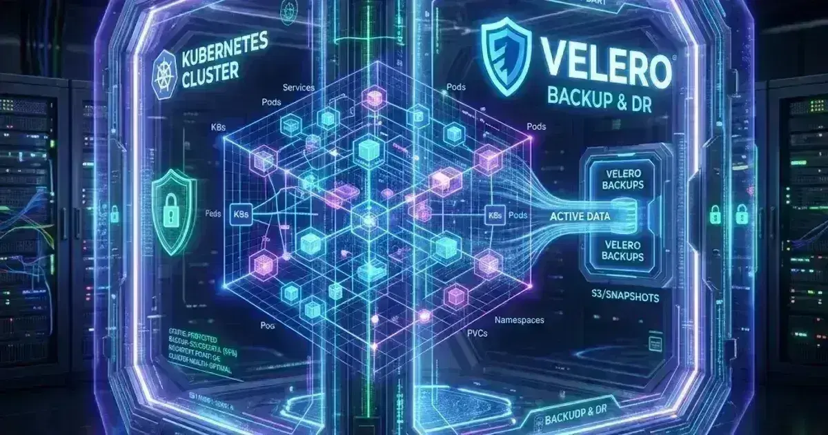 Velero: Kubernetes Backup and Disaster Recovery