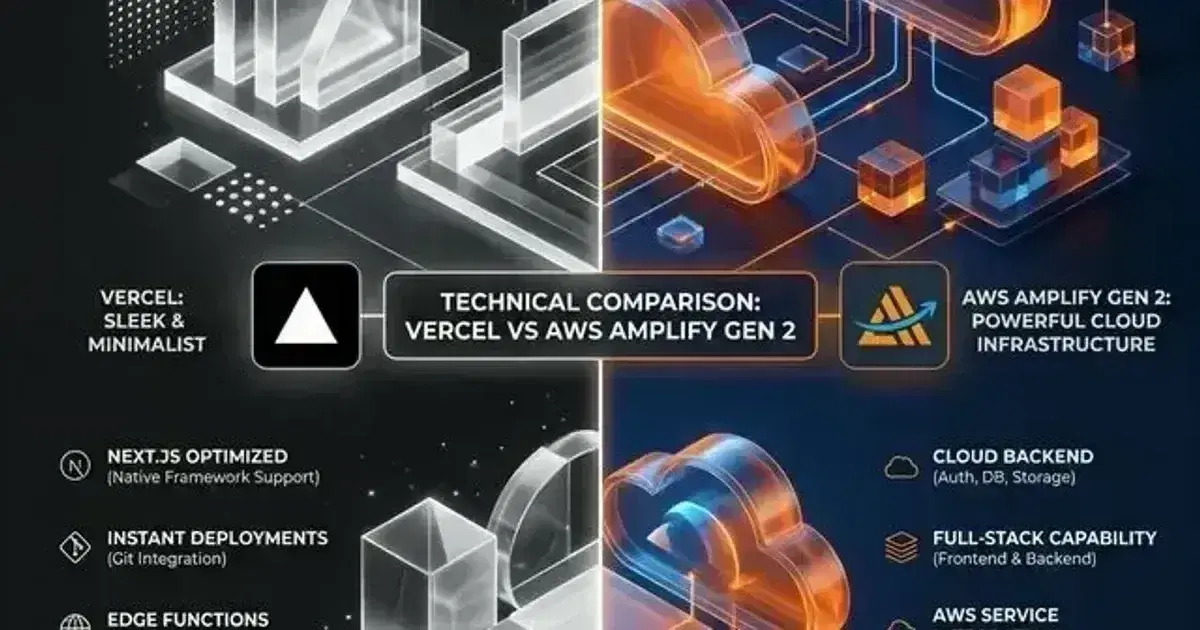 Vercel vs. AWS Amplify Gen 2: The Best Frontend Platform for 2025